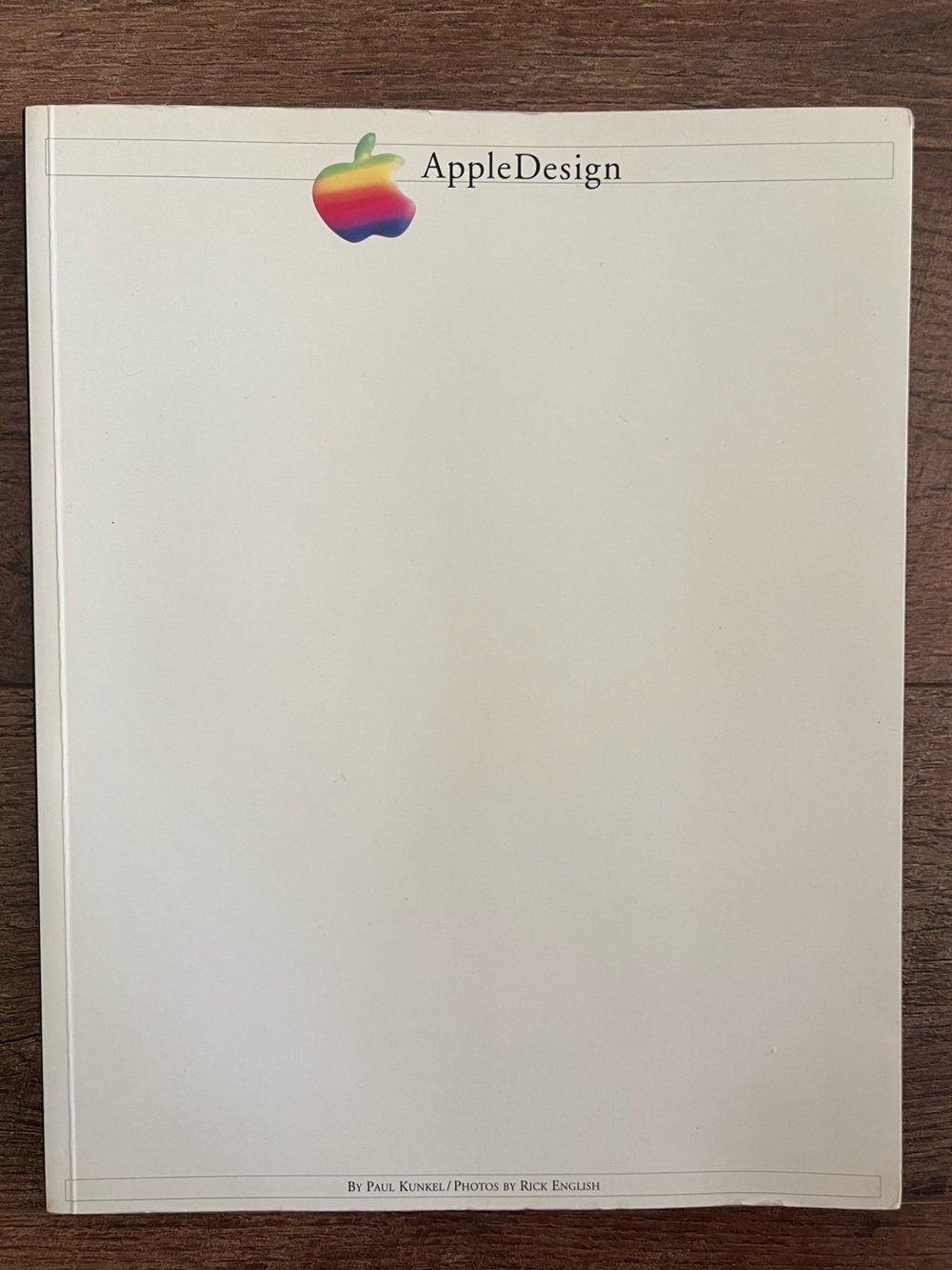 🍎 Apple Design 1997 BOOK: The Work of The Apple Industrial Design Group Apple